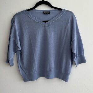Top shop crop light sweater